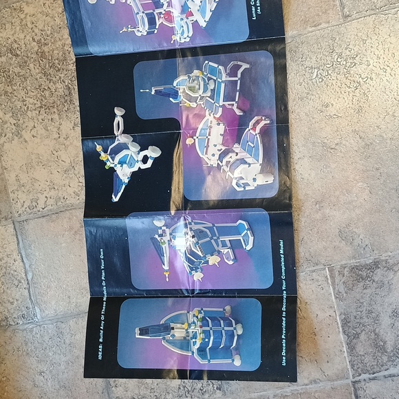 Vintage Construx Lunar Command Station 6460 Fisher Price - Picture 11 of 12